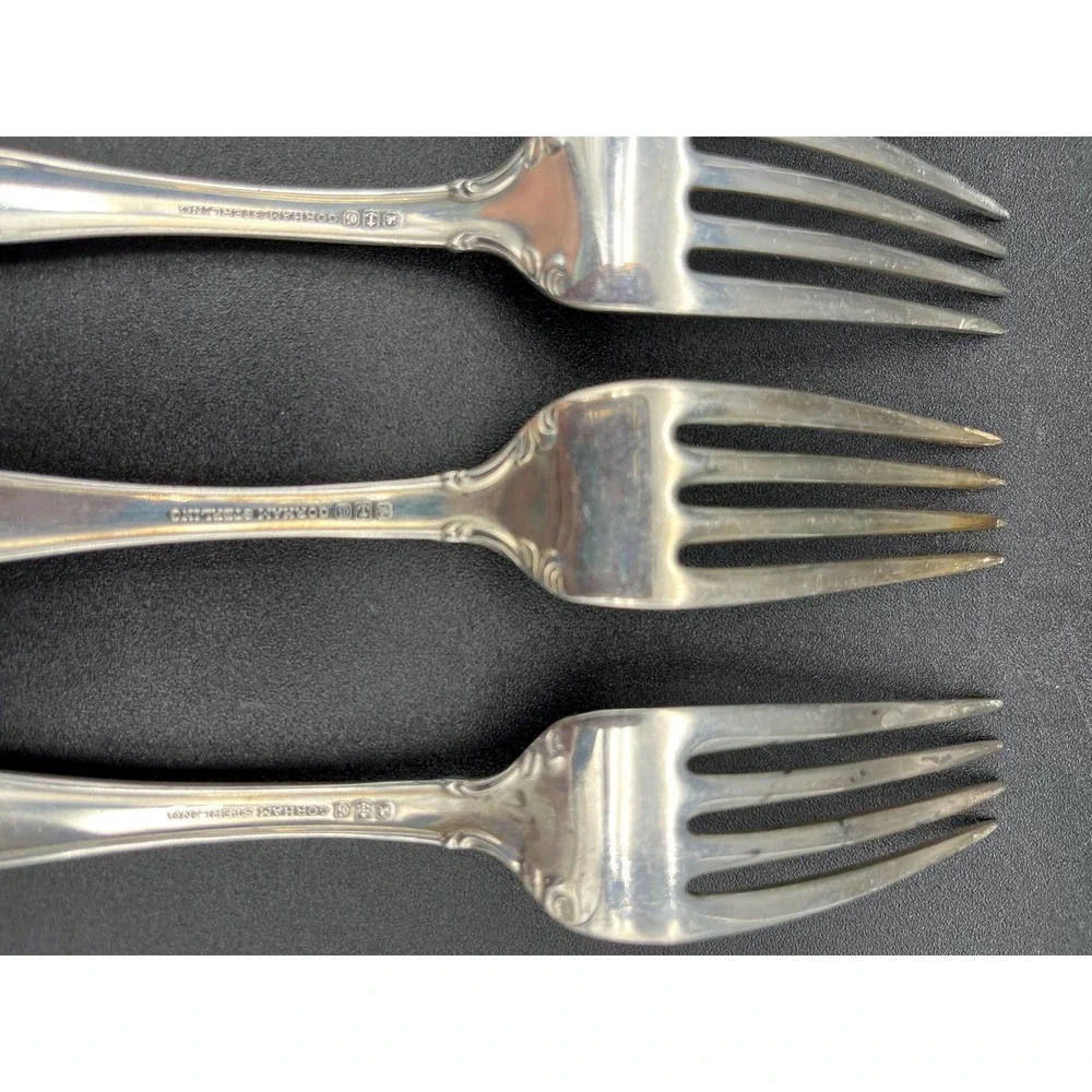 Andante Sterling Silver Dinner Fork Set 4 Pieces By Gorham Silver